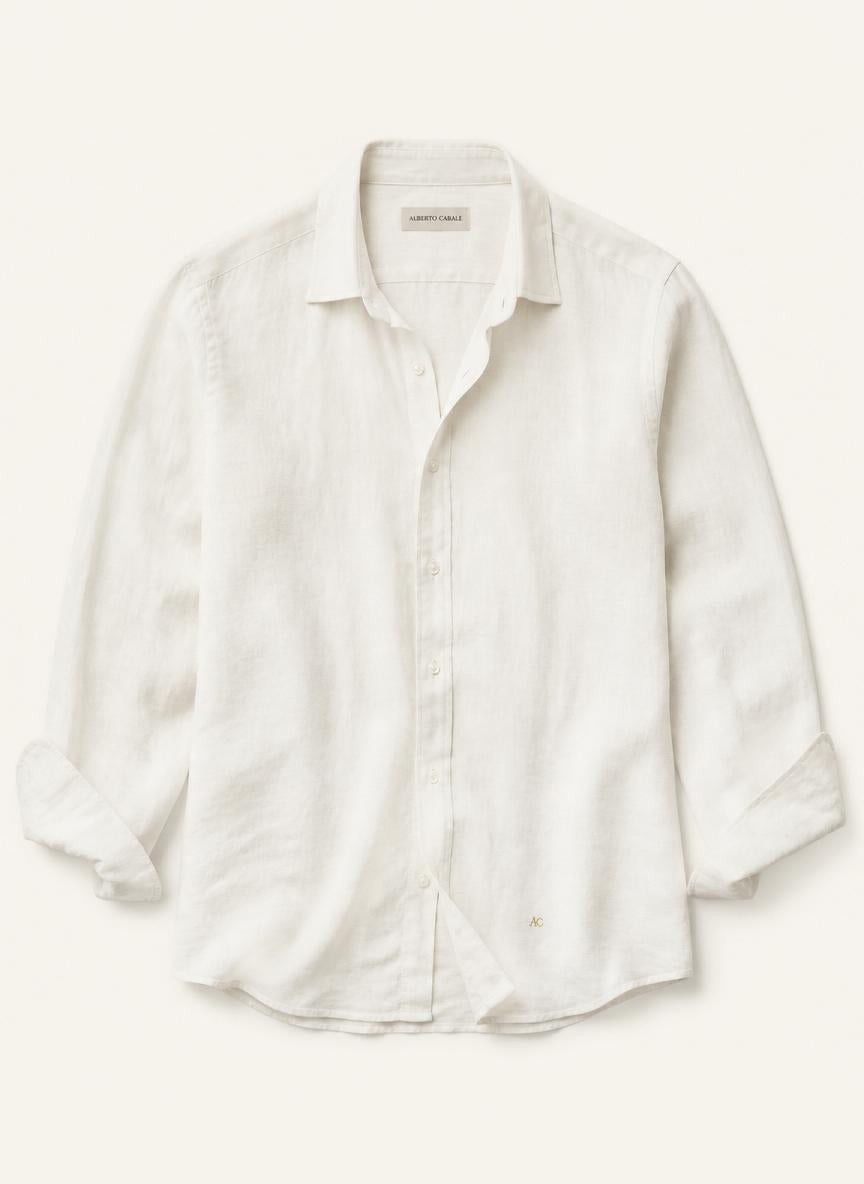 Chemise Amalfi Blanc Cassé — Lin 100%