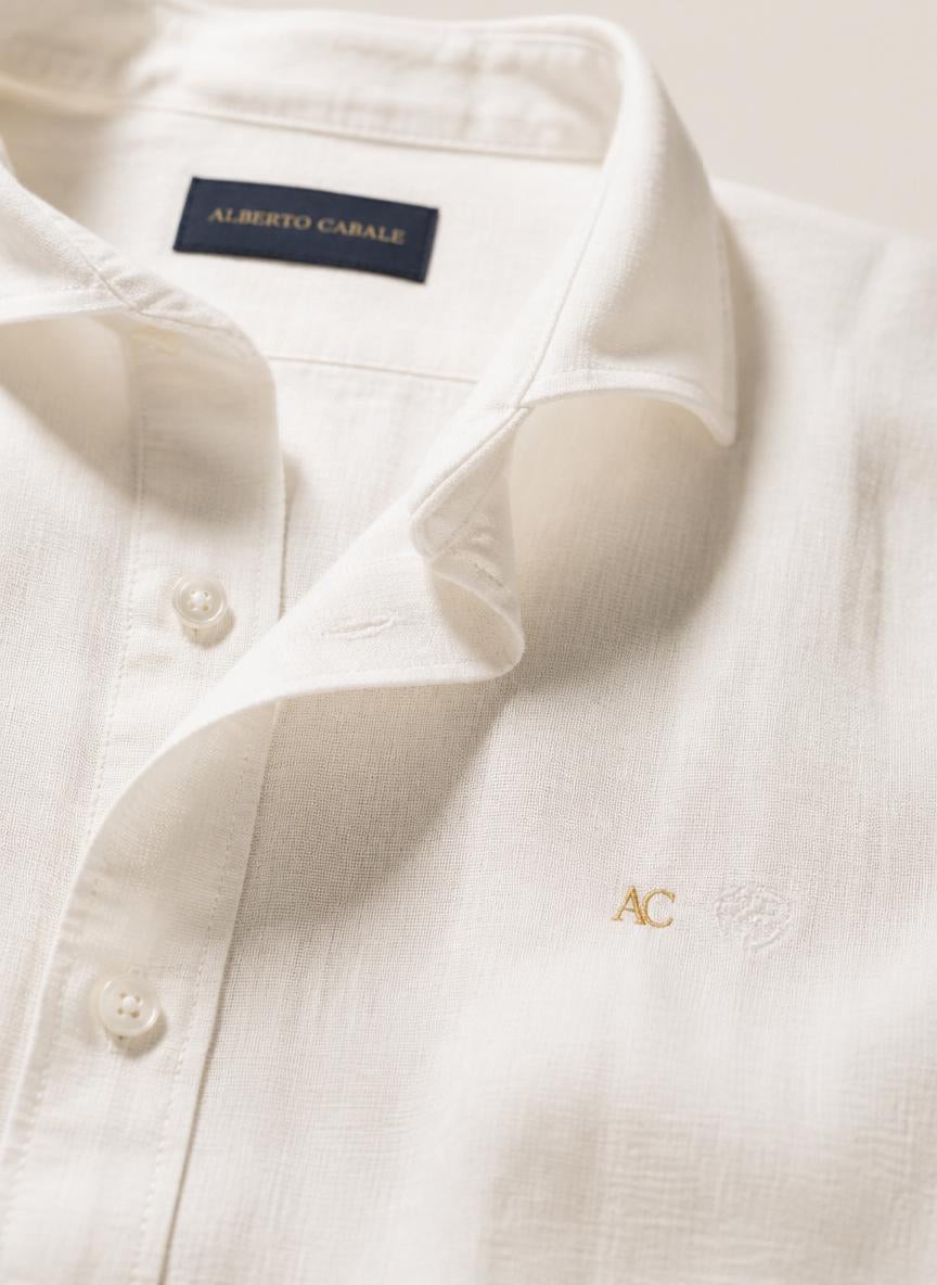 Chemise Amalfi Blanc Cassé — Lin 100%